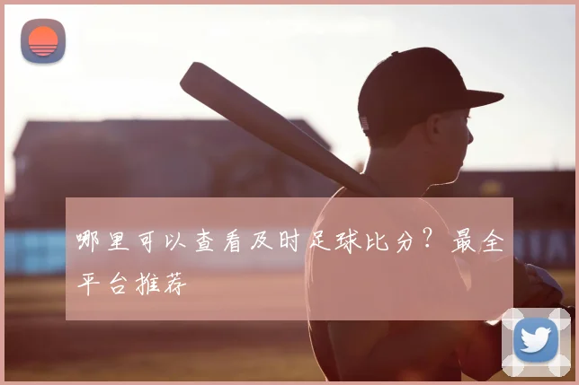 哪里可以查看及时足球比分？最全平台推荐